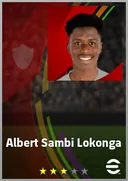 Albert Sambi Lokonga DMF card