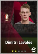 بطاقة Dimitri Lavalée · CB