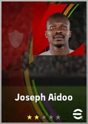 Carte de Joseph Aidoo · CB