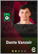 Carte de Dante Vanzeir · CF