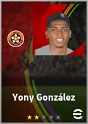 Yony González RWF card