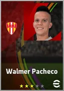 بطاقة Walmer Pacheco · RB