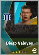 بطاقة Diego Valoyes · RWF
