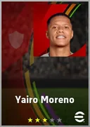 بطاقة Yairo Moreno · LMF