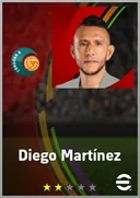 Carte de Diego Martínez · GK