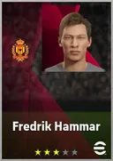 بطاقة Fredrik Hammar · DMF