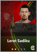 بطاقة Loret Sadiku · DMF