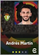 Andrés Martín RWF card
