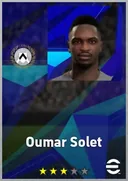 Carte de Oumar Solet · CB