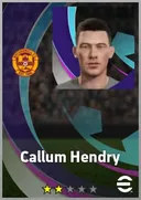بطاقة Callum Hendry · CF