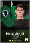 بطاقة Matej Jonjić · CB