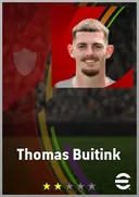 بطاقة Thomas Buitink · CF