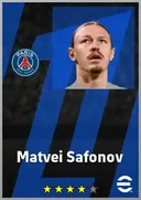 بطاقة Matvei Safonov · GK