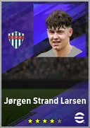 Carte de Jørgen Strand Larsen · CF