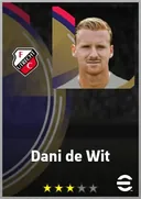 بطاقة Dani de Wit · AMF
