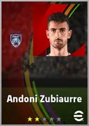بطاقة Andoni Zubiaurre · GK