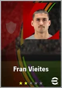 بطاقة Fran Vieites · GK
