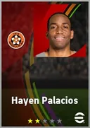 Carte de Hayen Palacios · RB