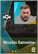 Carte de Nicolás Sansotre · RB
