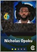 Carte de Nicholas Opoku · CB