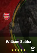 William Saliba CB card