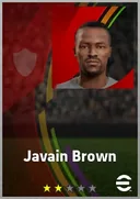 Carte de Javain Brown · CB