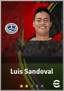بطاقة Luis Sandoval · CF