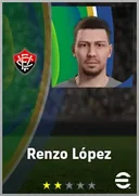 بطاقة Renzo López · CF