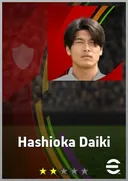 Carte de Hashioka Daiki · RB