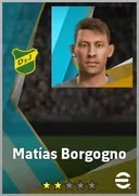 Carte de Matías Borgogno · GK