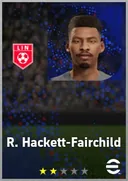 بطاقة R. Hackett-Fairchild · RWF
