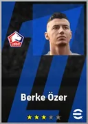 Carte de Berke Özer · GK