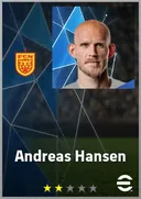 بطاقة Andreas Hansen · GK