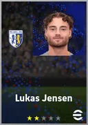 بطاقة Lukas Jensen · GK