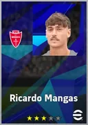 بطاقة Ricardo Mangas · LB
