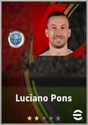 بطاقة Luciano Pons · CF