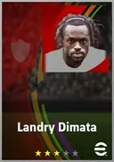 Carte de Landry Dimata · CF
