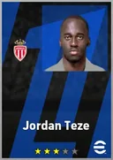 Jordan Teze RB card