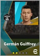 بطاقة Germán Guiffrey · CB