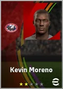 Carte de Kevin Moreno · CB