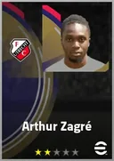 Arthur Zagré LB card