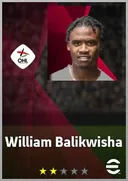 Carte de William Balikwisha · AMF