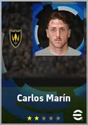 بطاقة Carlos Marín · GK
