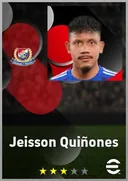 بطاقة Jeisson Quiñones · CB