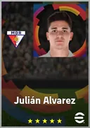 Julián Alvarez CF card