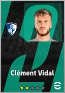 Carte de Clément Vidal · CB