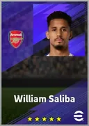 Carte de William Saliba · CB