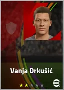 بطاقة Vanja Drkušić · CB
