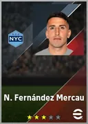 بطاقة N. Fernández Mercau · AMF