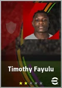 Timothy Fayulu GK card